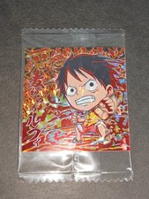 New One Piece Monkey D Luffy Wafer Sticker LOG SW2-27 SGR Sealed Japanese eb244