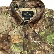 Red Head Real Tree Men's XXL 2XL Camouflage Camo Button Long Sleeve Vented Hunt