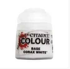 Citadel Paint Base: Corax White 12ml