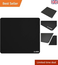 Cloth Gaming Mousepad XL Black | Smooth Surface For Speed And Control, Anti S...