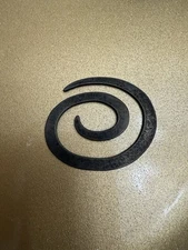 Dill Buttons #480907 Metal Spiral Shawl Or Sweater Enclosure Pin (Lot of 8)