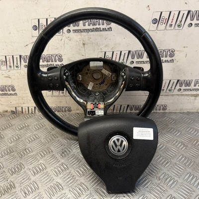 LEATHER MULTI FUNCTIONAL STEERING WHEEL VW EOS CONVERTIBLE 1Q0419091N 2006-2009