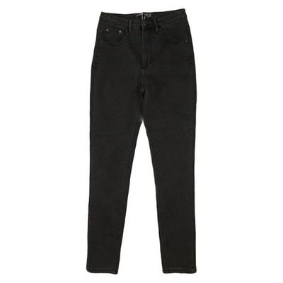 Mister Zimi Jeans Womens 10 Black Denim High Rise Skinny Ankle Stretch Size 10