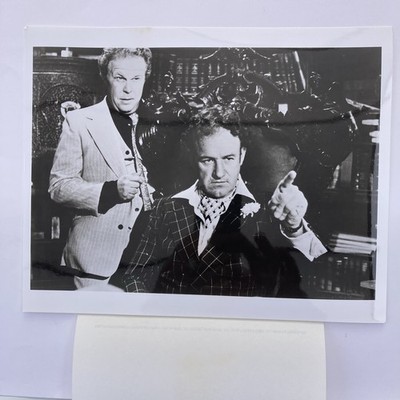1986 Press Photo Ned Beatty and Gene Hackman, co-actors in the film, ''Superman''