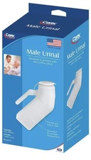Carex Male Urinal Disposable Designed to Prevent Spills and Confine Odor 1 Count