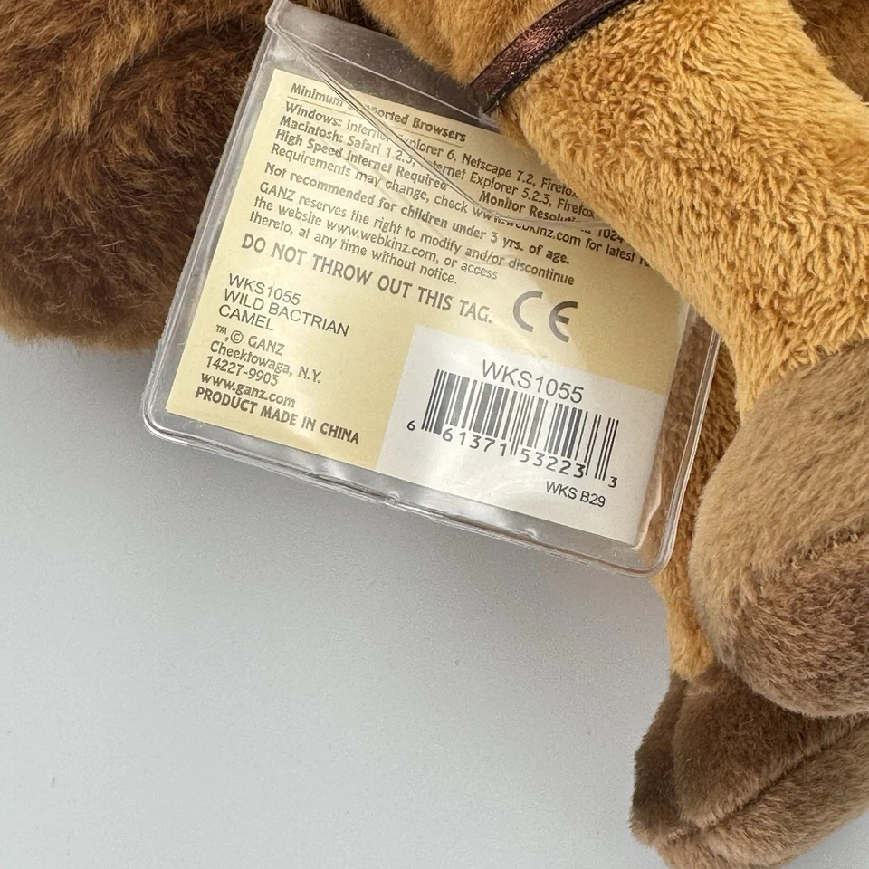 Webkinz SEALED CODE  Camel Signature Wild Bactrian WKS1055 With Tag Unused NEW - Image 4 of 4