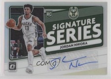2020-21 Panini Donruss Optic Signature Series Holo Prizm Jordan Nwora Auto 2l4