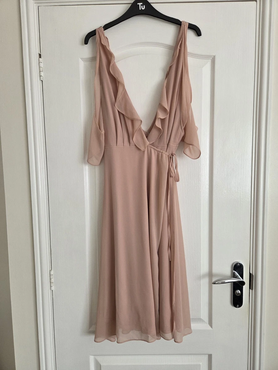 sachin and babi light blue dress Cut out chiffon maxi dress