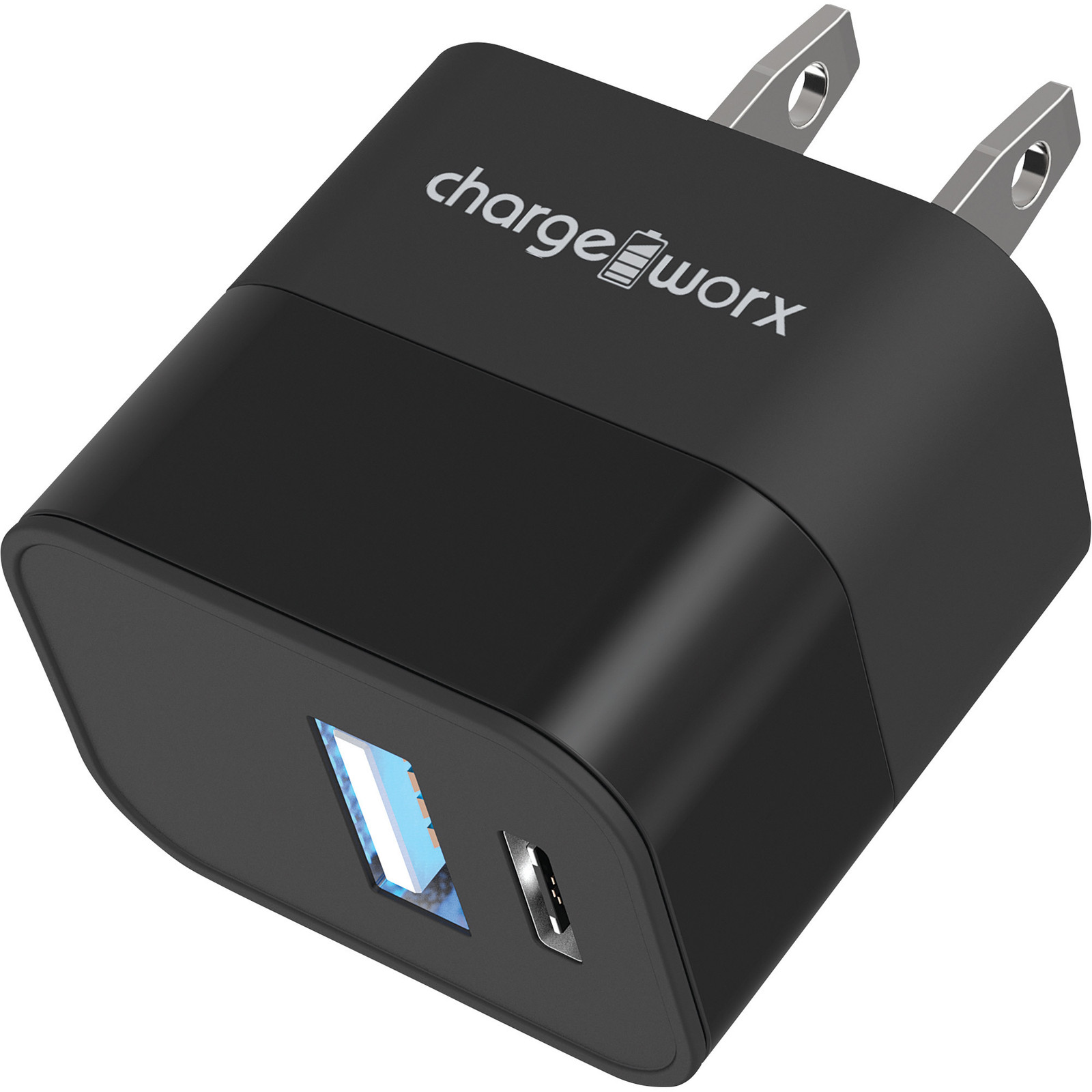 60W Dual USB-A & USB-C Fast Wall Charger by Charge Worx GoTough - Model# 3.1A