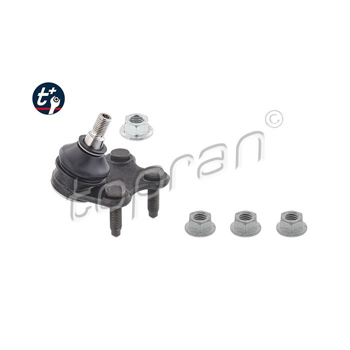 Rotule de suspension avant gauche 6R0407365 anti-vibrations pour Seat Cordoba et Skoda Citigo