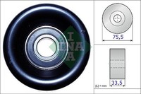 INA Spannrolle, Keilrippenriemen 531 0827 10 FüR Honda