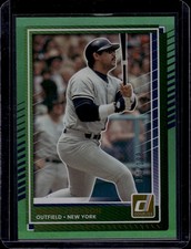 Reggie Jackson 2025 Donruss Green New York Yankees #75