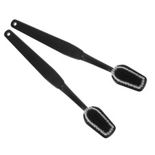  Spazzolino gigante da denti da 2 pezzi - Spazzolino da denti nero oversize da