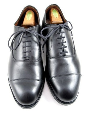 Allen Edmonds  ''PARK AVENUE'' Men's CapToe Oxfords 10.5 EEE Black DAINITE (748N)