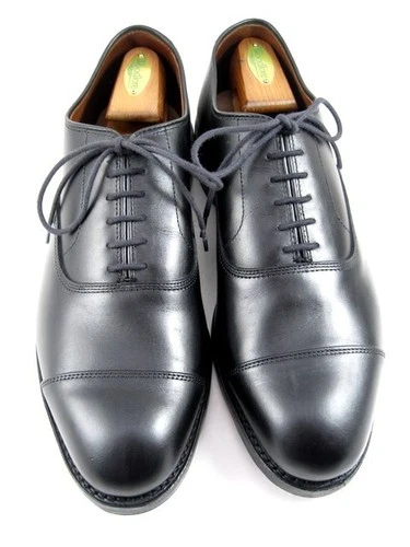 Allen Edmonds  "PARK AVENUE" Men's CapToe Oxfords 10.5 EEE Black DAINITE (748N)