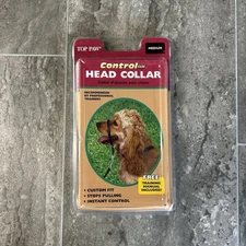 Top Paw Control Ease Head Collar Medium Dog Training No-Pull Harness w/ Manual