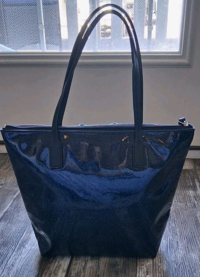 Сумочка Kate Spade темно-синий металлик лакированная кожа - Изображение 2 из 4