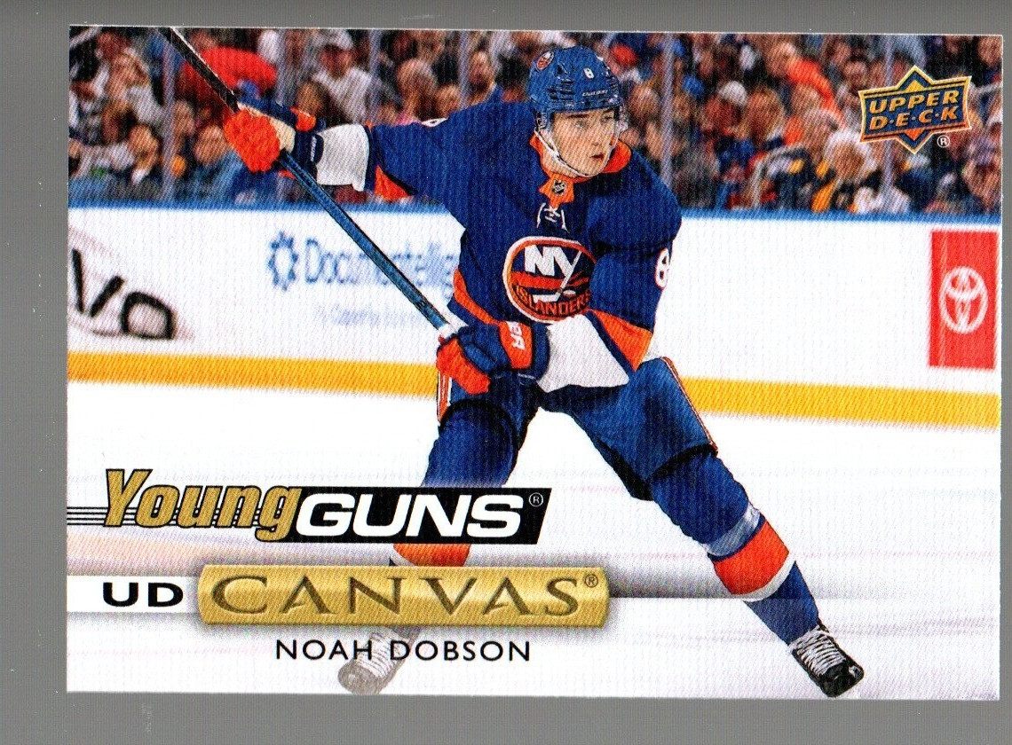 2019-20 Upper Deck Canvas #C218 Noah Dobson Young Guns