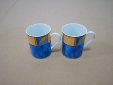 2x Kaffeebecher Henkelbecher Flirt by Ritzenhoff & Breker Dekor Yellow Leaves