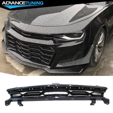 Fits 16-24 Chevy Camaro ZL1 1LE Style 2DR Front Bumper Upper Grille Unpainted PP