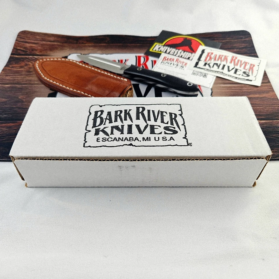 Cuchillos Bark River Wasp 2 CPM 3V Negro G-10 Mosaico Pins - Wasp ll - Usado Bueno  Foto 2 de 4