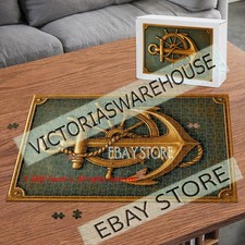 500 piece jigsaw puzzle Anchor wheel maritime coastal cabin lounge