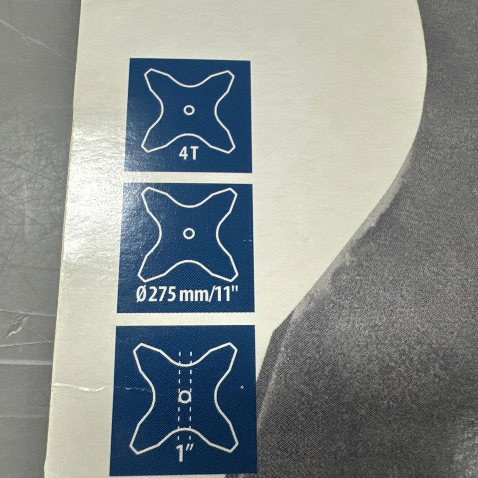 NUEVO HUSQVARNA 275-4T 4 HOJAS 20MM AGUJERO SE ADAPTA A MUCHOS RECORTADORES 578444701 OEM  Foto 2 de 4
