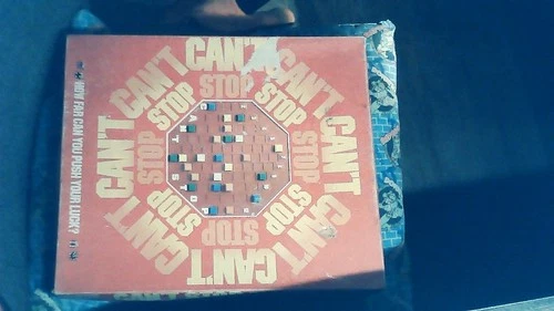 Vintage 1980 Can’t Cant Stop Board Game No. 122 Parker Brothers COMPLETE