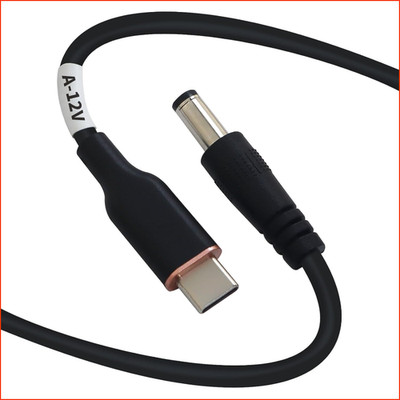 USB Typ C PD zu DC Stromkabel 12V 55x25 für Netzteil Adapter Kabel