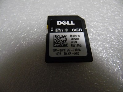 DELL iDRAC8 8GB SD CARD POWEREDGE SERVER R330 R430 R530 T330 T430 W1T9G