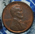1936 S lincoln cent  {{{1F05