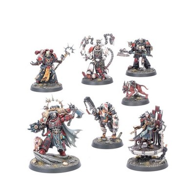 Huron Blackheart and the Masters of the Maelstrom - Single Miniatures - WH40K