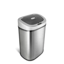 Nine Stars 21.1 Gallon Trash Can Motion Sensor Touchless Kitchen Stainless Steel