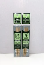 Clover Takumi 5-Inch Double Point Knitting Needles, 3014-2 , Size 2  (Pack of 2)