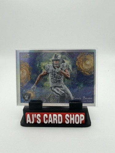 2025 Topps Chrome Brock Bowers Stars In The Night Las Vegas Raiders