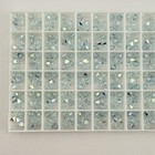 570 Piece Swarovski 5301 Crystal Light Aquamarine AB Blue Beads 4mm Bicone — photo 3