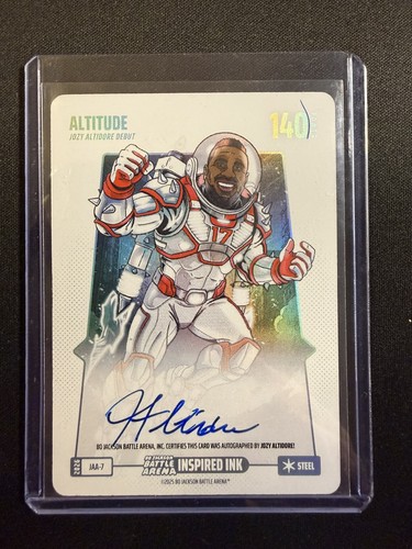 2026 Bo Jackson Battle Arena Jozy Antidore Altitude Steel AUTO Ken Griffey Set