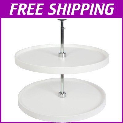 Easy Install Lazy Susan with 360-Degree Rotation - Ideal for Kitchen Cabinets