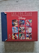 cd les 100 plus bells chansons disney coffret 5cd occasion