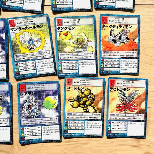 #03 Digimon Digital Monster Juego de Cartas 2000 Tipo de Batalla Lote 56 Veemon Patamon - Imagen 6 de 16