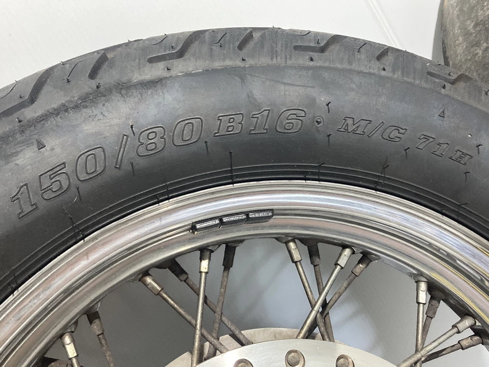 1996 Kawasaki Vulcan 800 Wheel Set (Read Description)(OEM) Foto 3 de 4