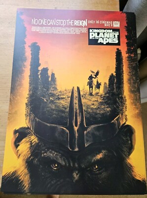 Cineworld Exclusive Kingdom of the Planet of the Apes Matt Ferguson A3 Poster 