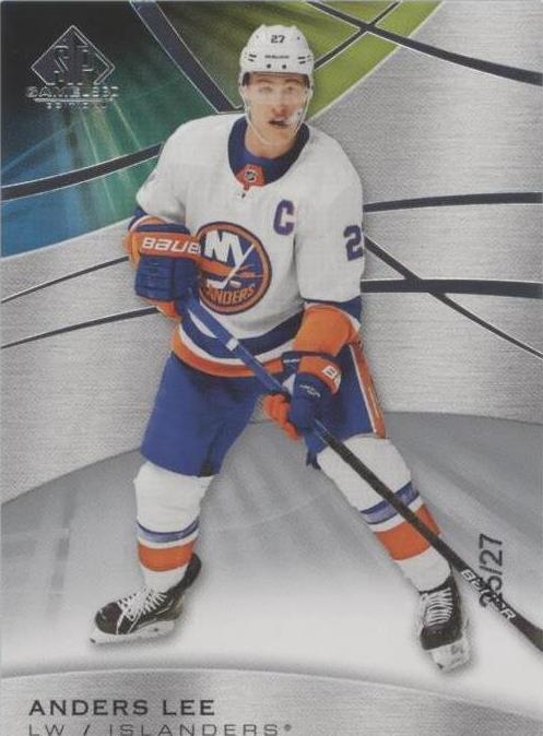 2019-20 Upper Deck SP Game Used - Anders Lee #36 - 1 of 1