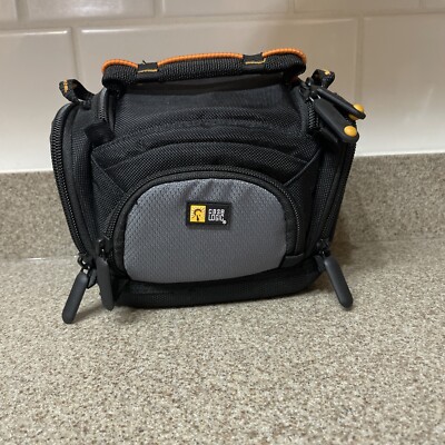Case Logic Camera Camcorder Travel Carrying Bag Pockets Strap Padded Zips 