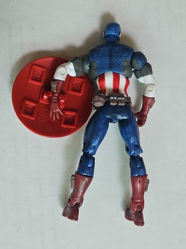 2011 Marvel Universe Captain America 3,75" + Vintage Iron Man Avengers Figuren! L37 - Bild 3 von 4