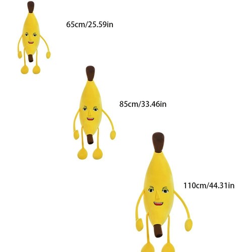 Soft Stuffed Banana Pillow Giant Toy Doll New Plush Cushion Gift - Picture 2 of 11