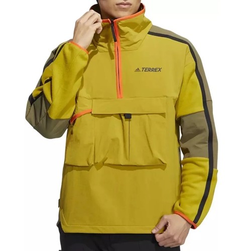 Adidas Terrex Jacke Herren XS Neu Mit Etikett Cordura All Season 1/2 Zip FLEECE - Bild 1 von 4