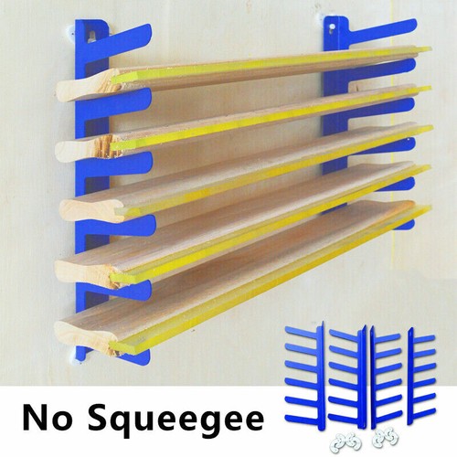 6 Layer Steel Plate Squeegee Rack Holder for Screen Printing - Photo 2/5