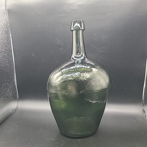 BOTELLA UTILITARIA/DEMIJOHN FORMA RIÑÓN MOLDEADA SOPLADA Verde 13,5" - Imagen 2 de 10