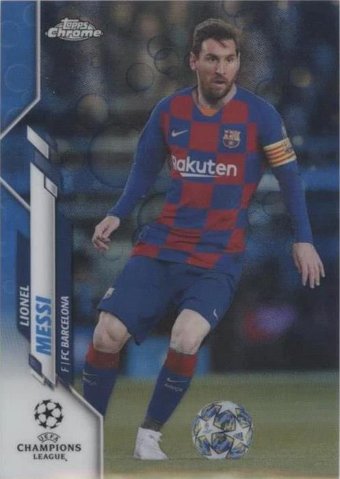2019-20 Topps Chrome UCL Lionel Messi #1 for sale | eBay